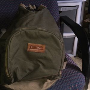Green book bag /carryall great condition